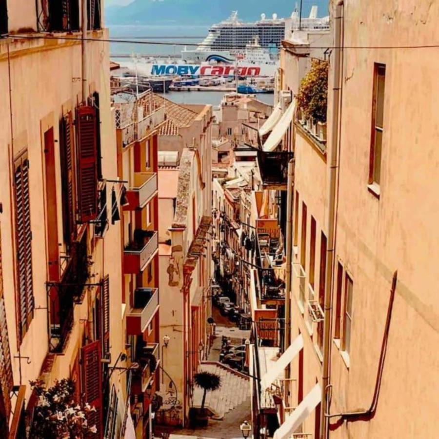 Panorama Di Mare Suite Via Cima Cagliari Centro Ngoại thất bức ảnh